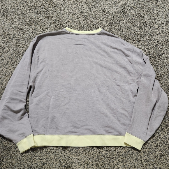 Free People Classic Crew Colorblock Sweatshirt - Picture 6 of 9